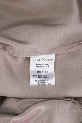Robe Tara Jarmon Beige en Soie