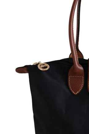 Sac à main Longchamp Pliage Noir en Tissu