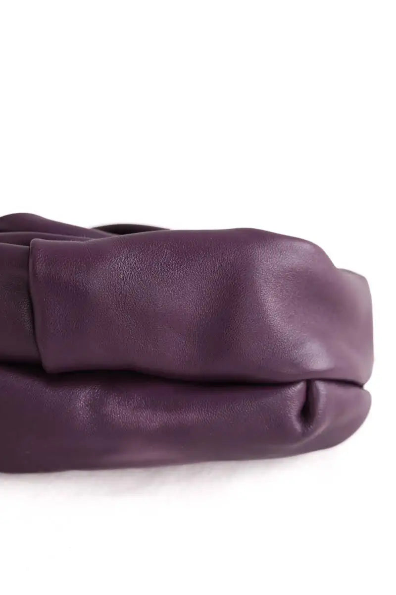 Mini sac Burberry Violet en Cuir