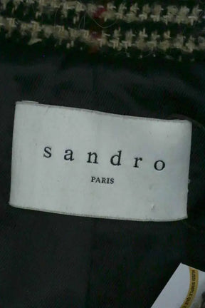 Manteau Sandro Marron en Laine