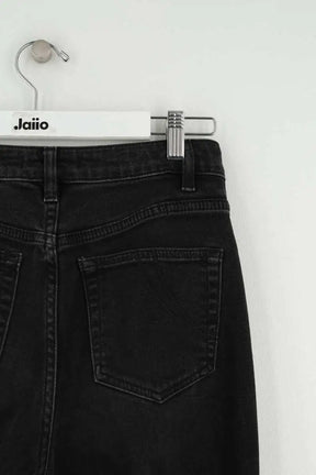 Jean droit Maje Noir en Coton