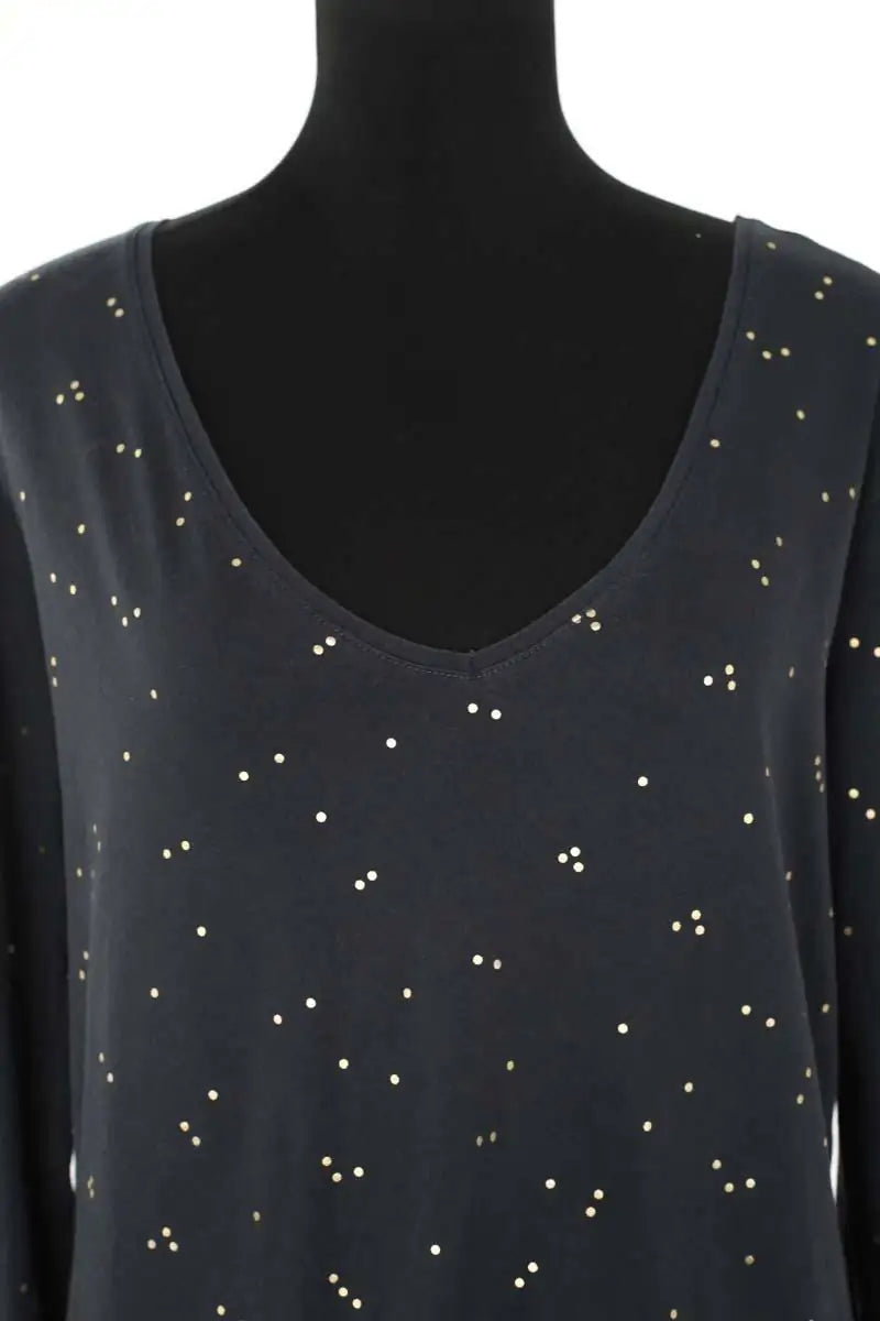 Top Des Petits Hauts  Noir