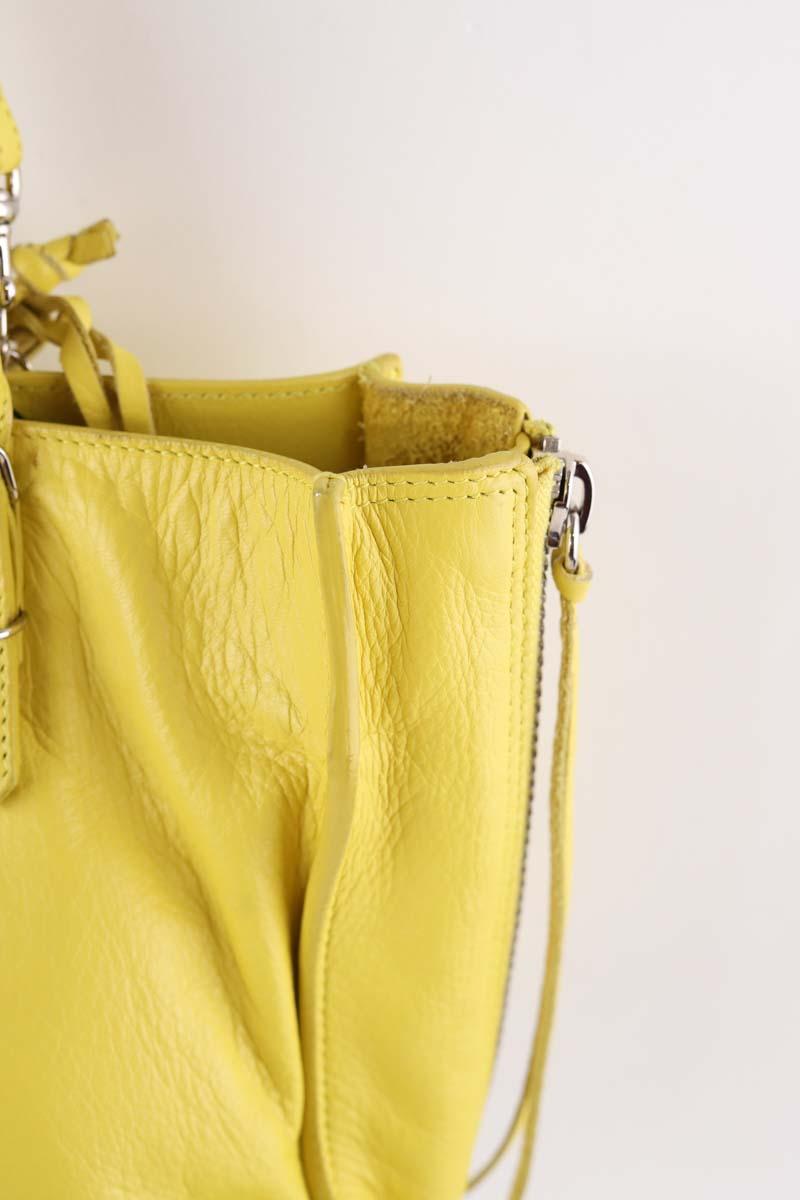 Sac à main Balenciaga Papier Jaune