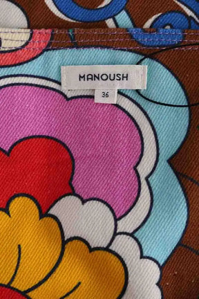 Robe Manoush Multicolore en Coton