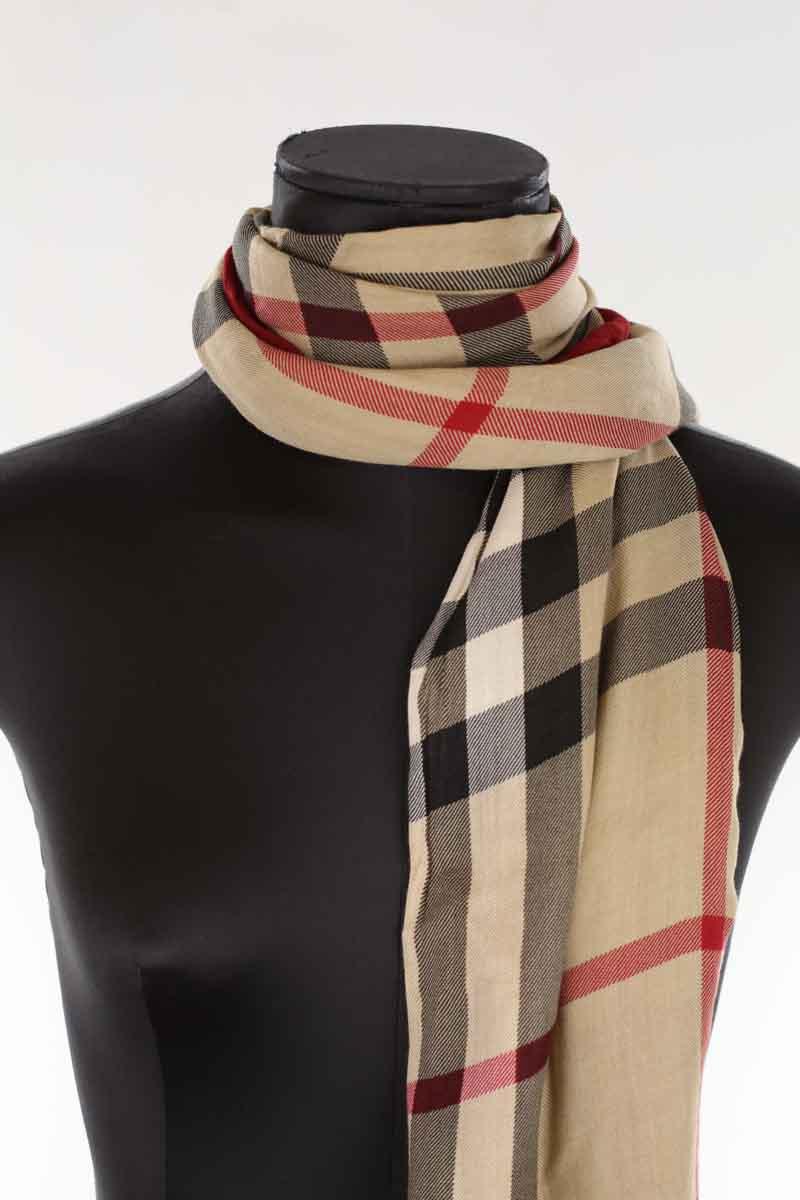 Foulard Burberry  Rouge