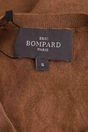 T-shirt Eric Bompard Camel en Cachemire