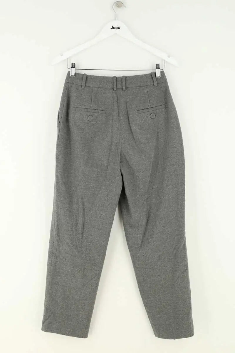 Pantalon Claudie Pierlot Gris en Laine