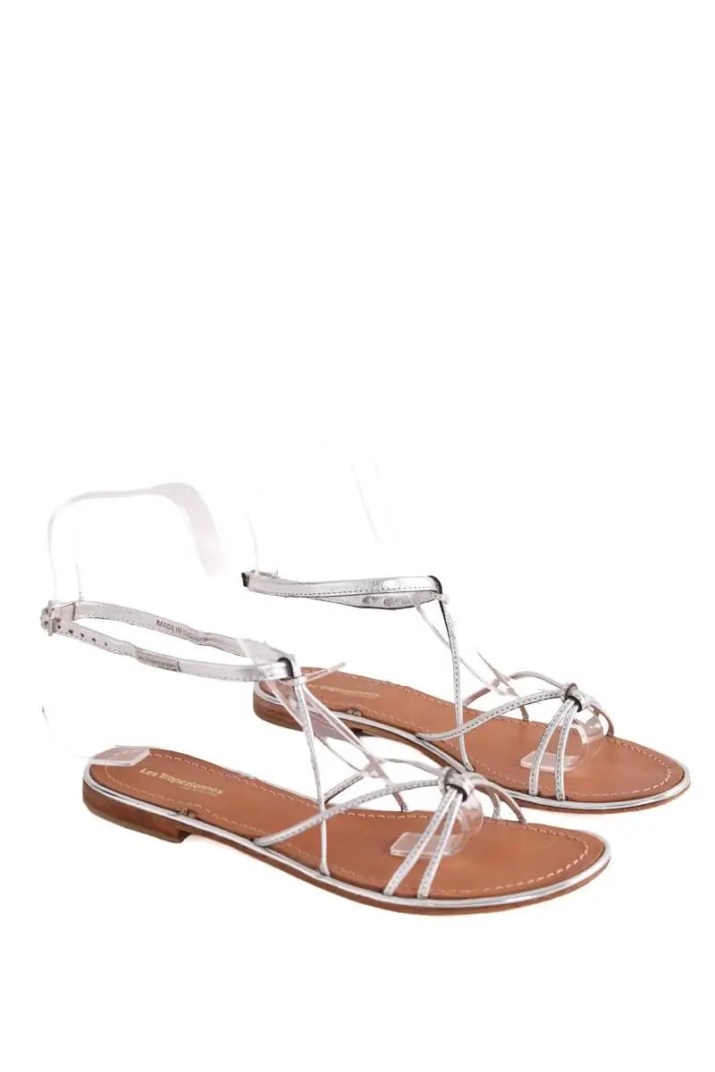 Sandales Other Brand Argent en Cuir