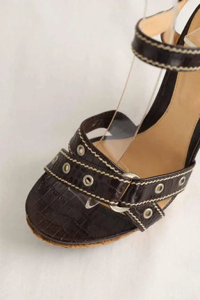 Talons Sergio Rossi  Marron