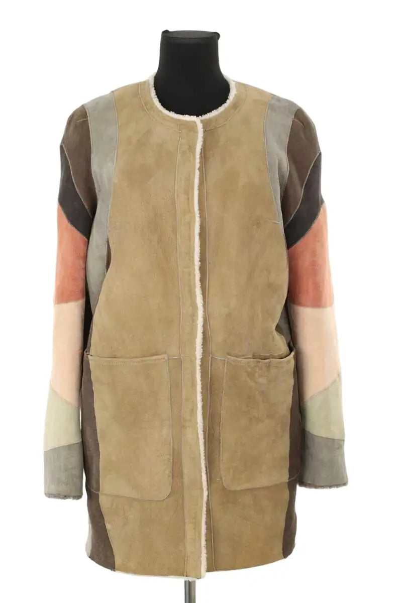 Peau lainée Sprung Frères  Marron