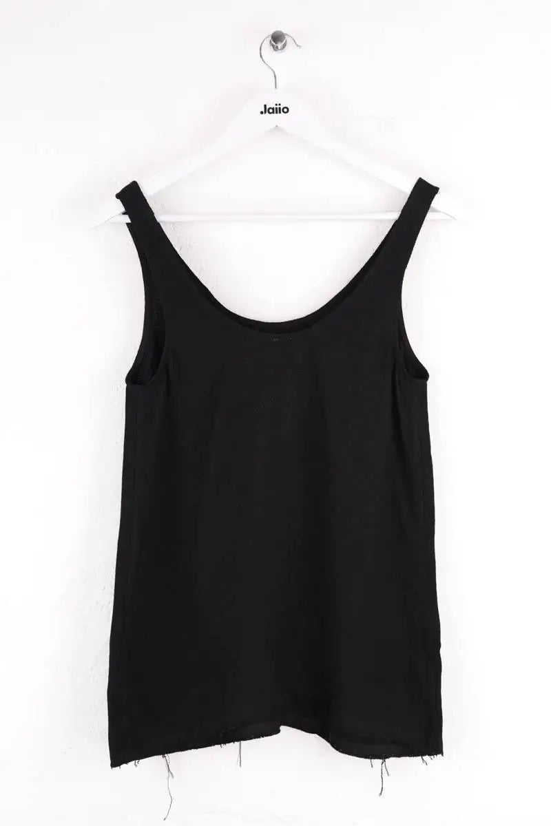 Top sans manche Toteme Noir en Viscose