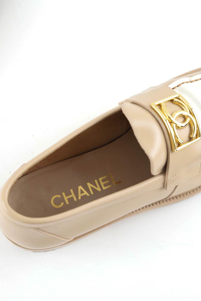 Mocassins Chanel  Beige