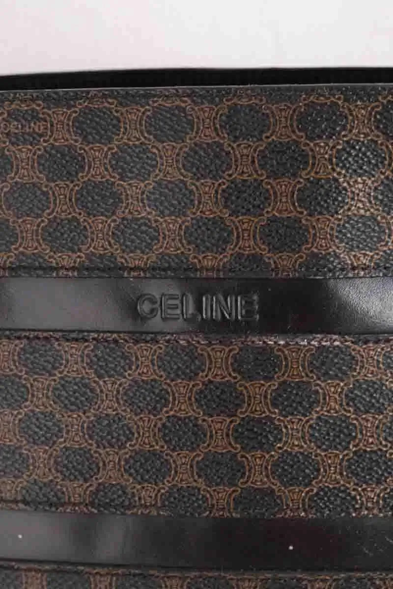 Sac porté épaule Celine Marron en Cuir