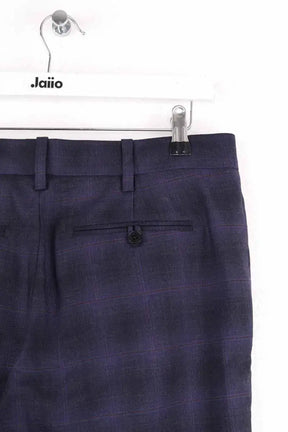 Pantalon droit Zadig & Voltaire Bleu en Synthétique
