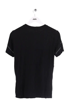 T-shirt Maje Noir en Coton