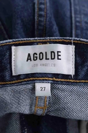 Jean droit Agolde Bleu en Coton