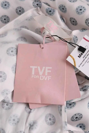 Robe Diane Von Furstenberg Blanc en Viscose