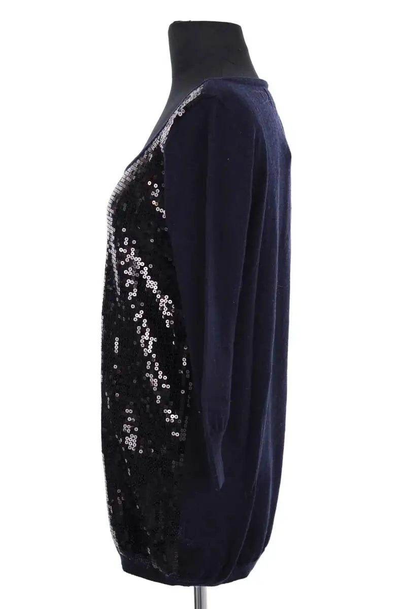 Pull Sandro Noir en Synthétique
