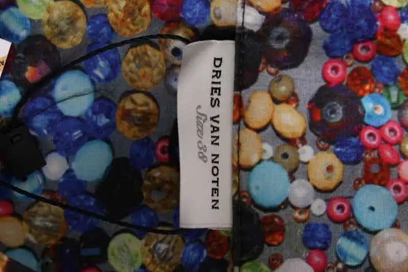 Chemise Dries Van Noten Multicolore en Coton