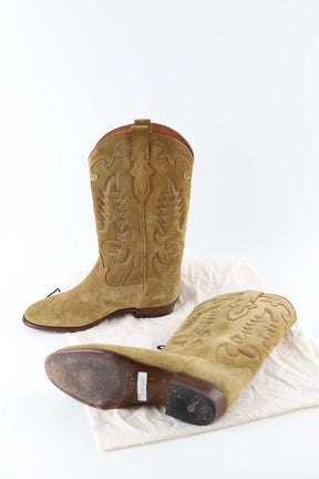 Bottes western Shiloh  Beige