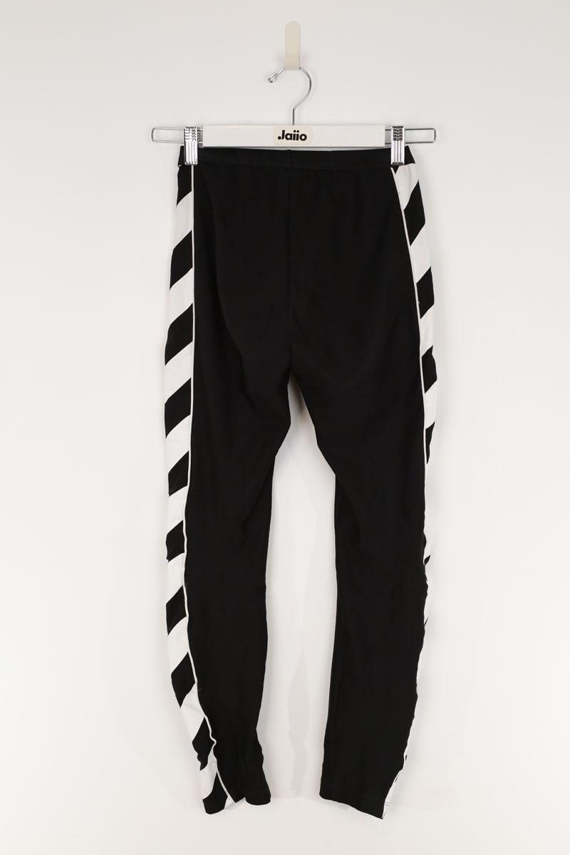 Leggings Off White  Noir