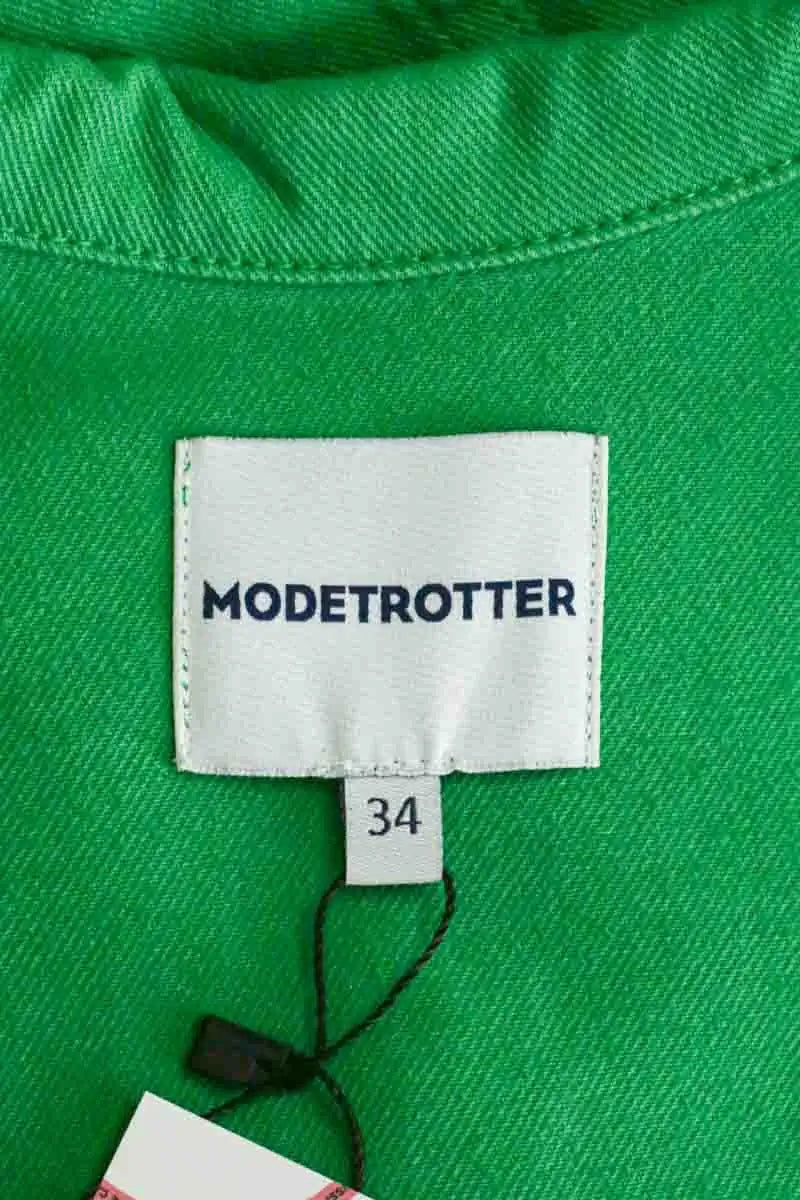 Combishort Modetrotter Vert en Coton
