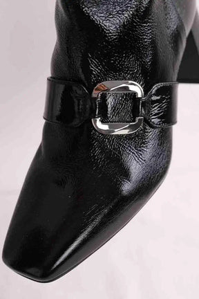Bottes LK Bennett Gigi Noir en Cuir verni