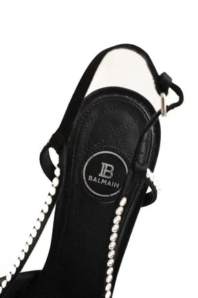 Talons Balmain  Noir