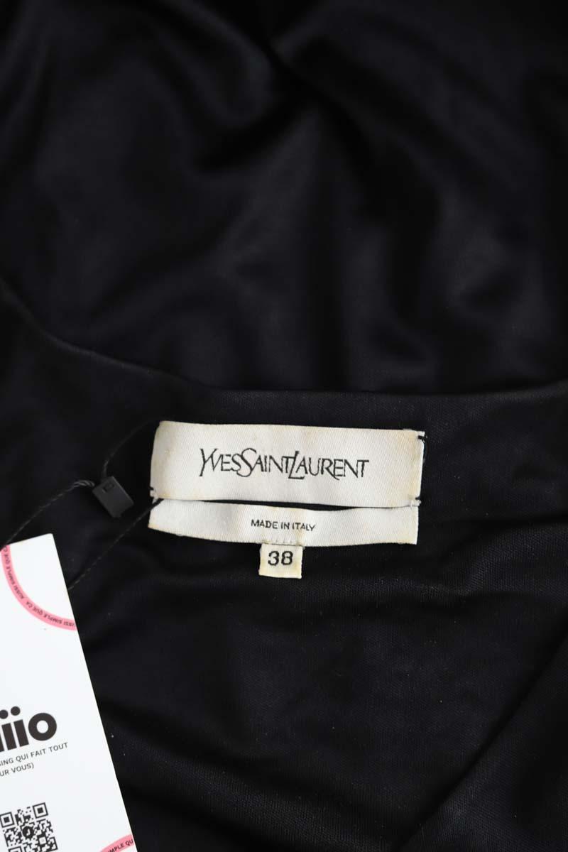 Mi-longueur Saint Laurent  Noir