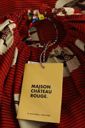 Robe Maison Château Rouge  Rouge