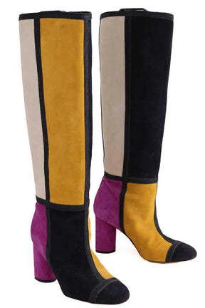 Bottes Jérôme Dreyfuss Multicolore en Daim