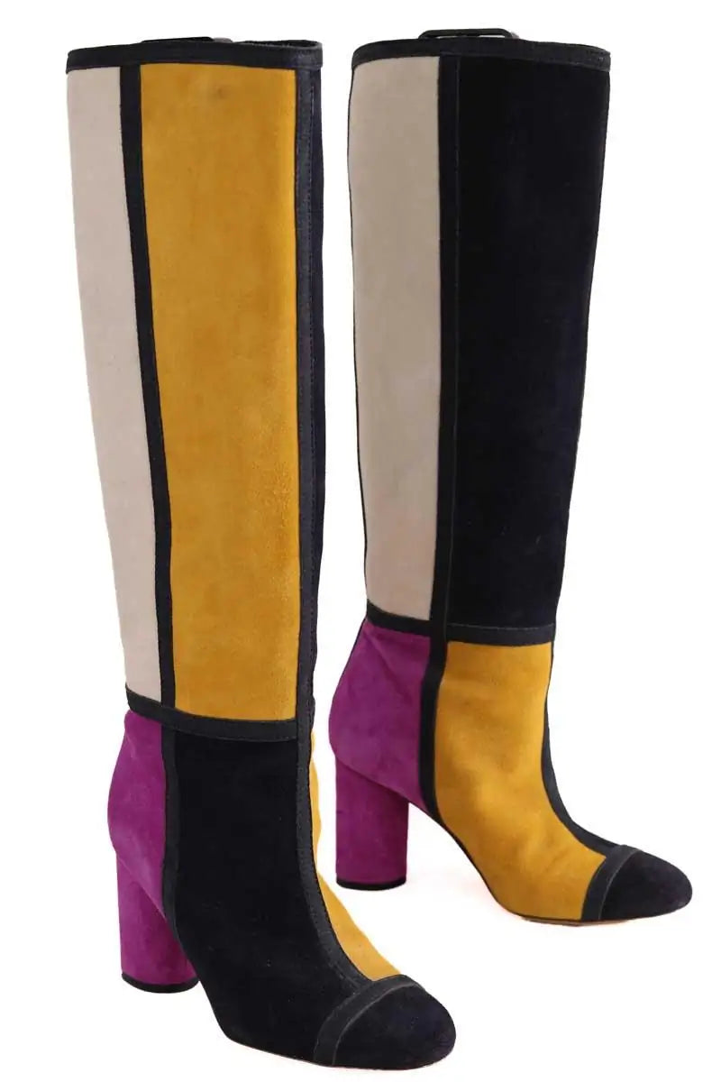 Bottes Jérôme Dreyfuss Multicolore en Daim