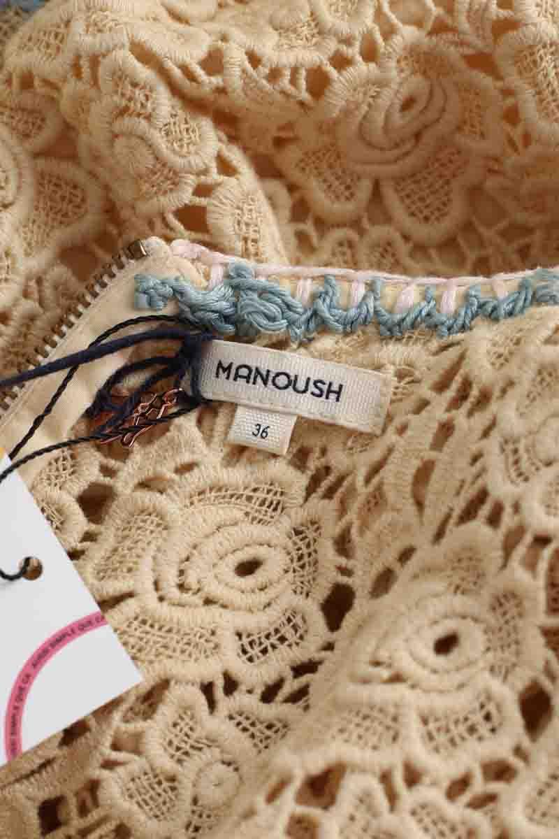 Mi-longueur Manoush  Beige