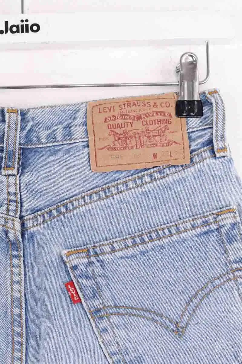 Mini short Levi's Bleu en Coton