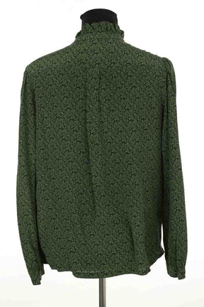 Blouse APC Vert en Soie