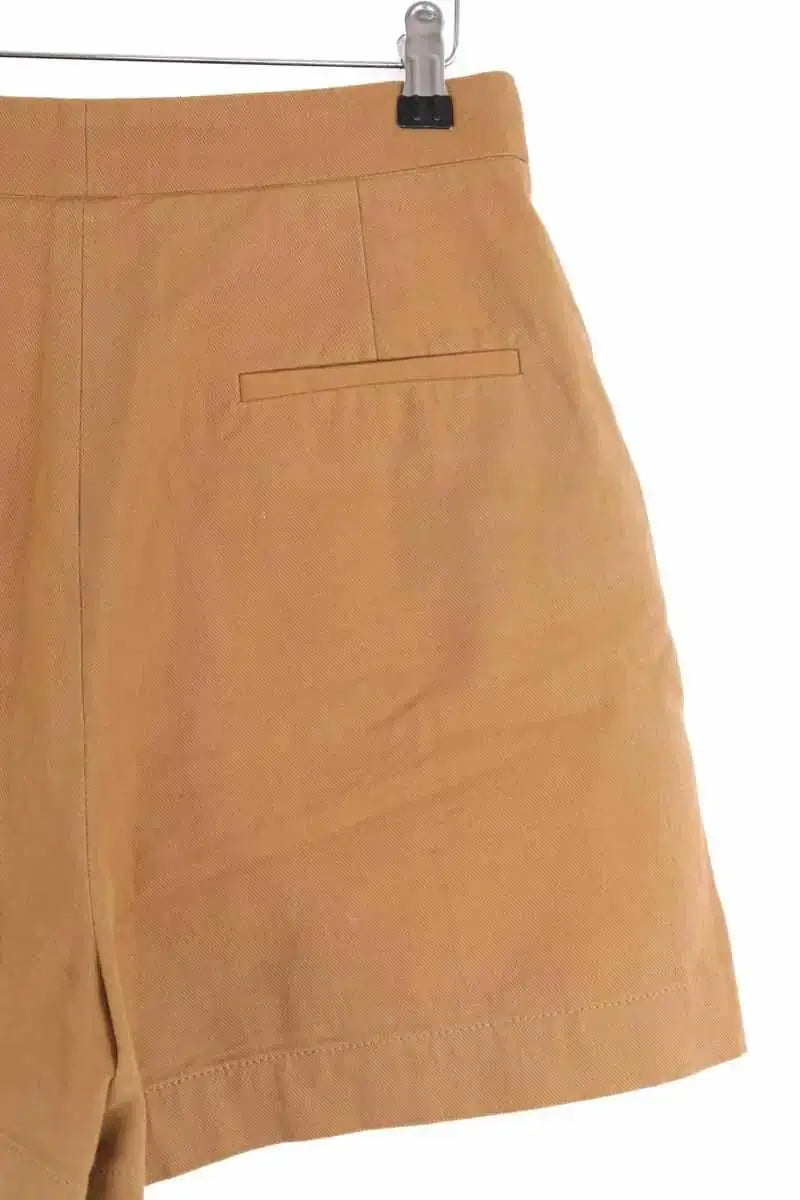 Mini short Vanessa Bruno Camel en Coton