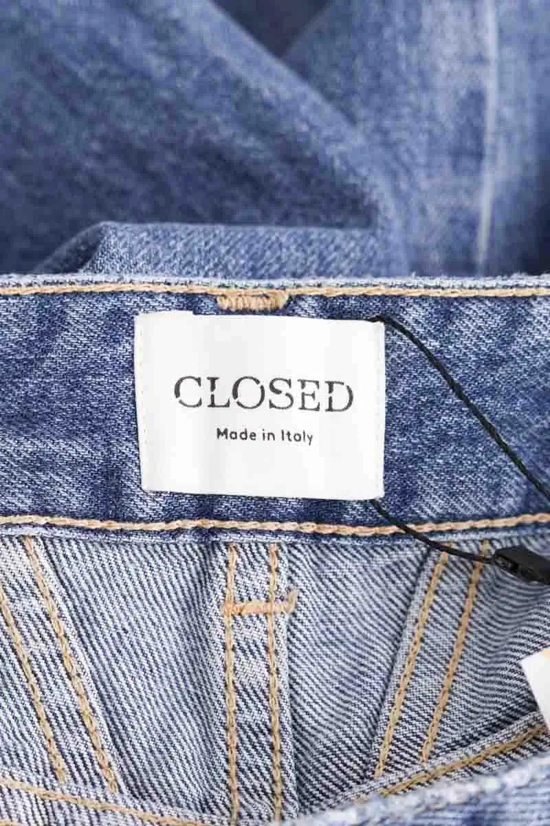 Jean large Closed Bleu en Coton