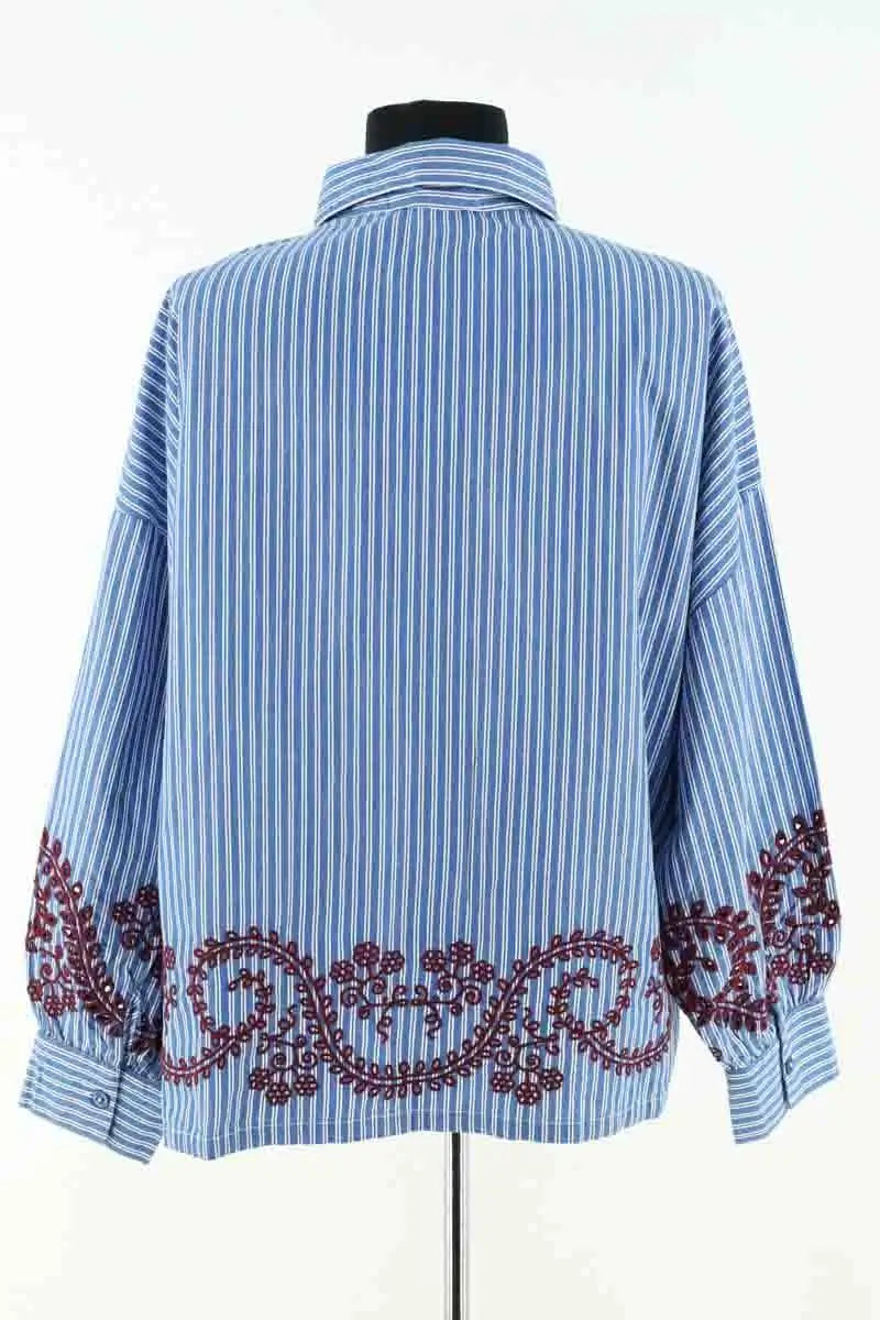 Chemise Stella Forest Bleu en Coton