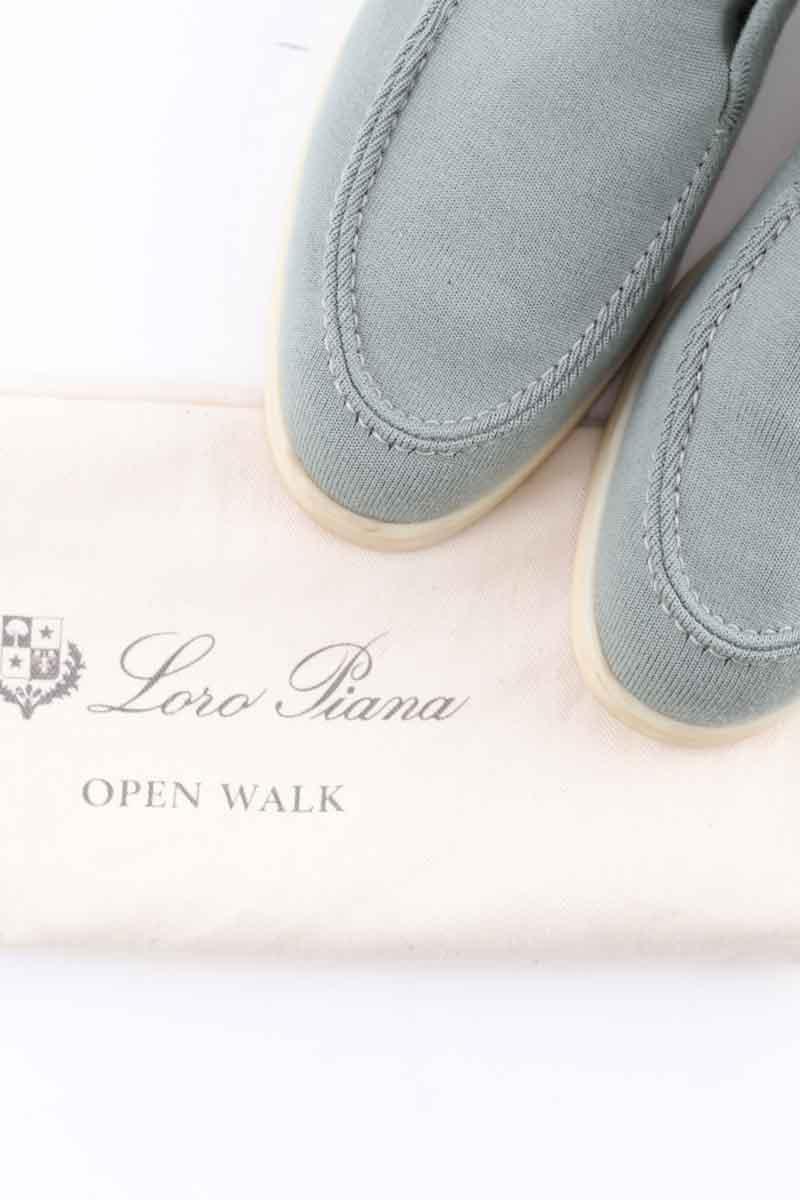 Mocassins Loro Piana  Vert