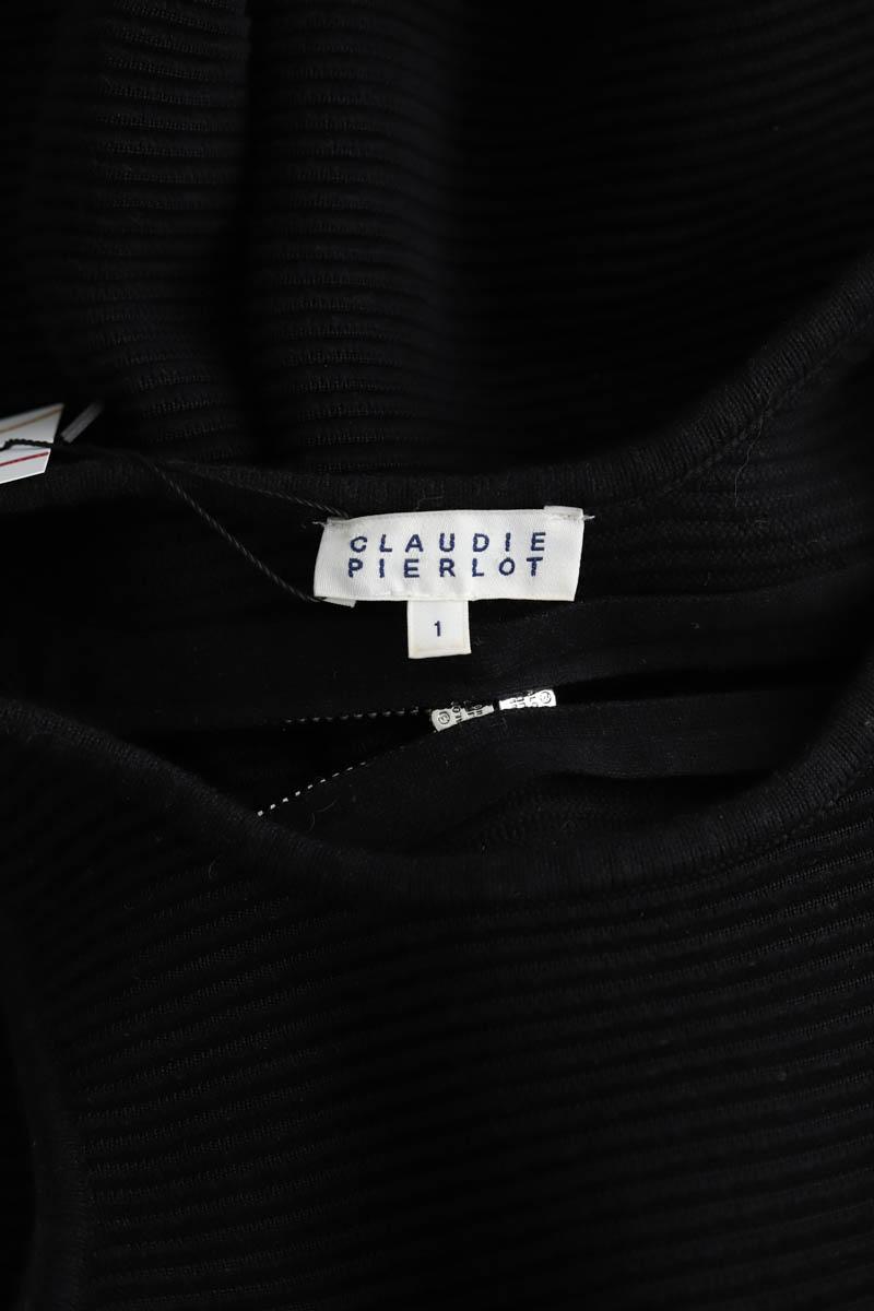 Mi-longueur Claudie Pierlot  Noir