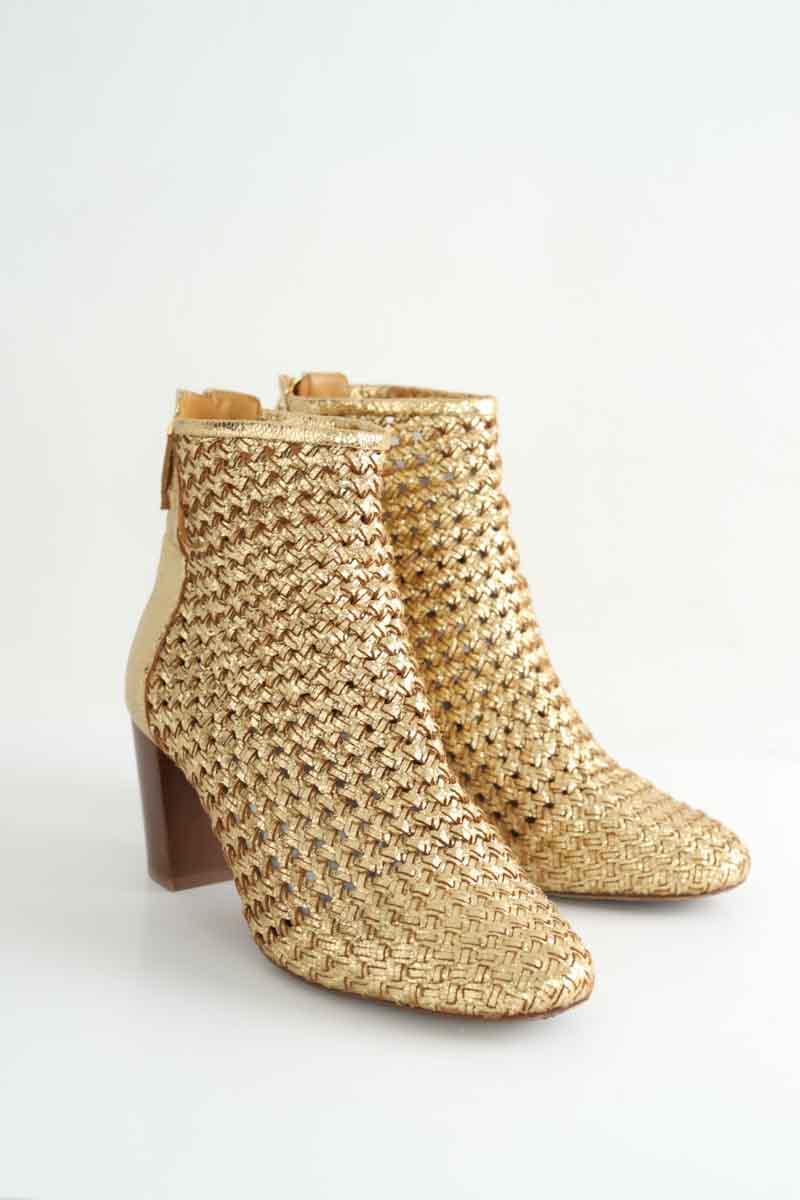 Boots Sézane  Doré