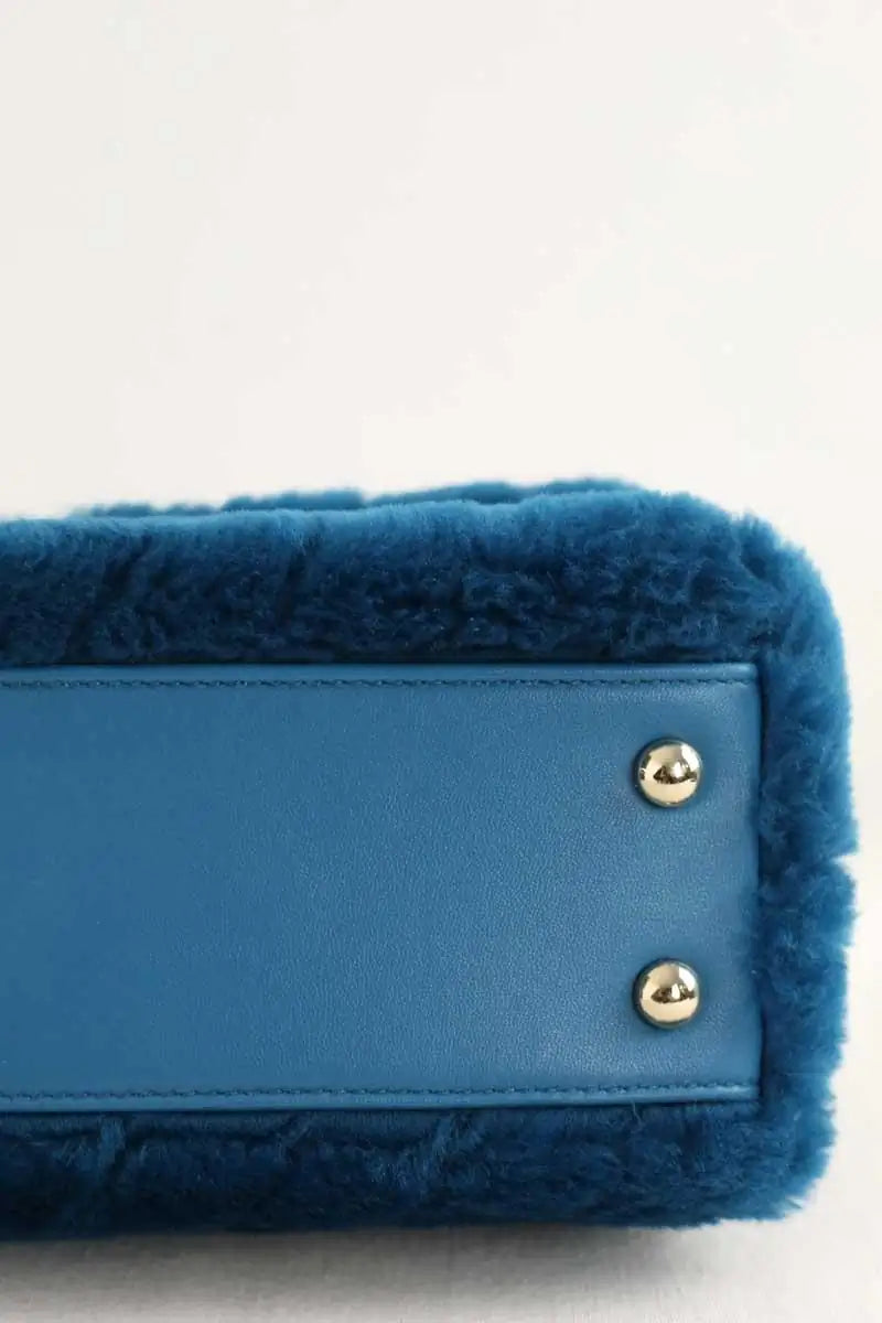 Sac à bandoulière Chanel Coco Handle Bleu