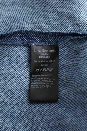 Mi-longueur LK Bennett  Bleu