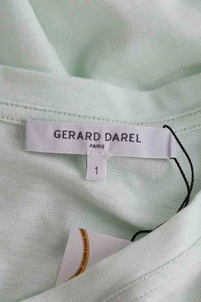 T-shirt Gerard Darel Turquoise en Coton