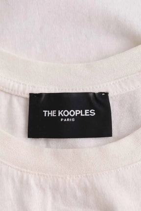 T-shirt The Kooples Beige en Coton