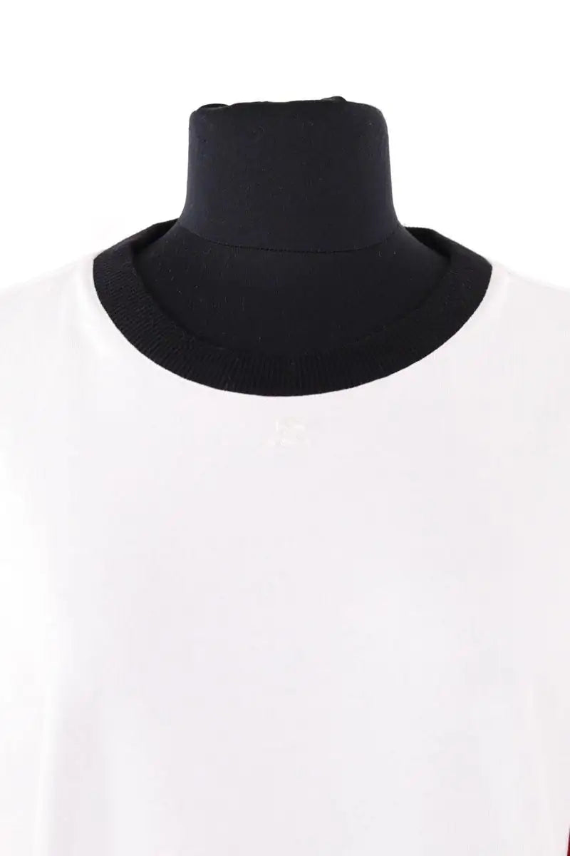 Sweatshirt Courrèges Blanc en Coton