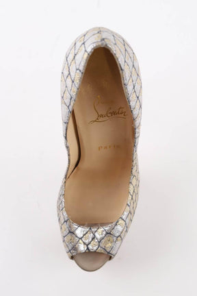 Talons Christian Louboutin  Argent