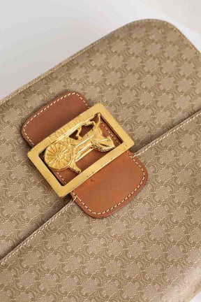 Sacs à bandoulière Celine Triomphe Marron