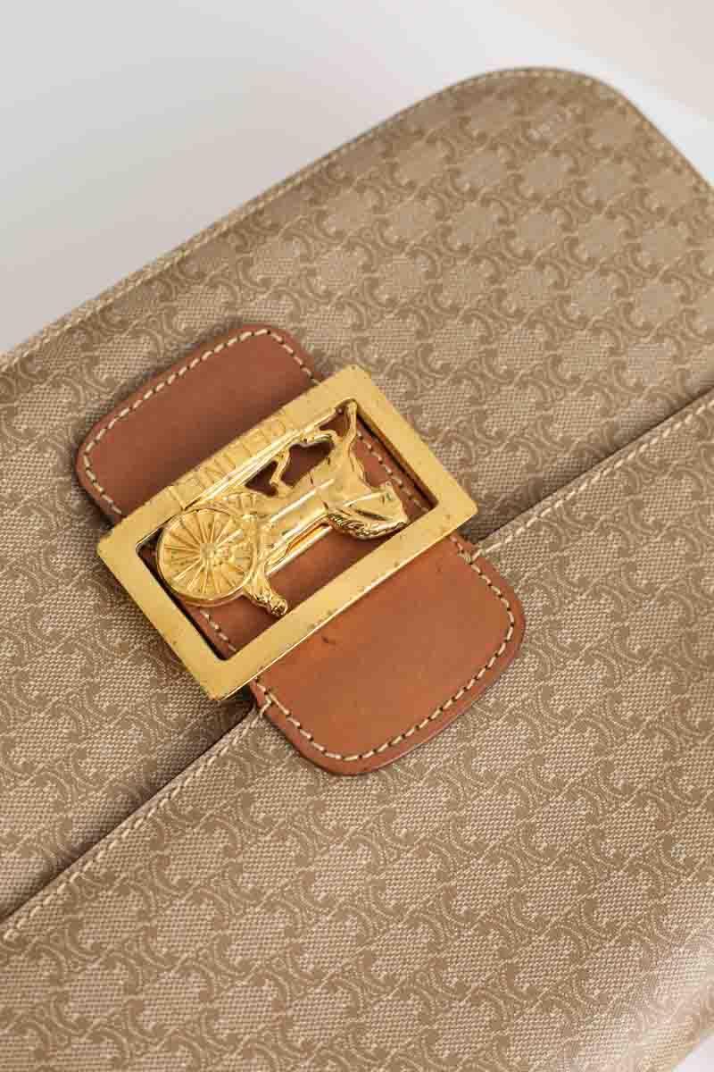 Sacs à bandoulière Celine Triomphe Marron