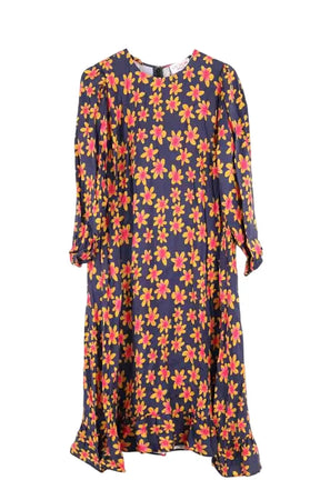 Robe Elise Chalmin Marine en Coton, taille L - Seconde Main